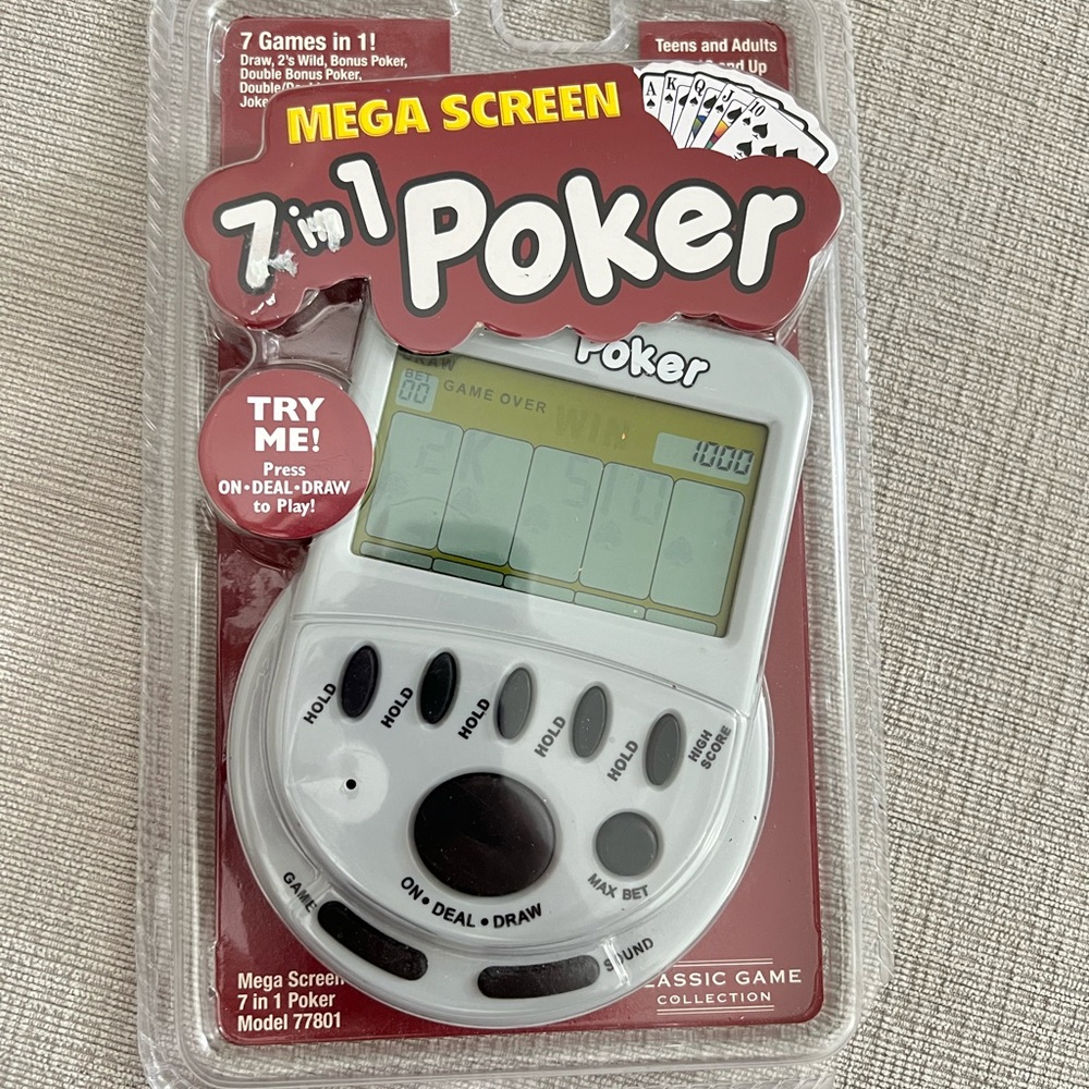 Source Unknown 7-in-1 Poker Game Device